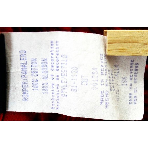 Vtg 1990s Kidzcloz Red Corduroy 1-pc Bubble Jumpsuit Flowers Little Girl Sz 18M - Picture 10 of 12